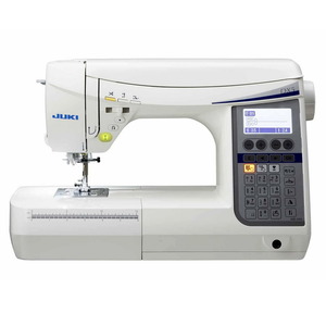 Juki, HZL-DX5, Computerized, Sewing, Machine, box, feed, straight, stitch, plate, float, function, buttonhole, presser, foot, pivot, automatic, needle, threader