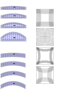 65613: Westalee CURVES Curved Arc Ruler Templates, Size Options C6, IOC6, C12, IOC12