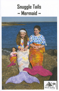 Wendt Quilting DW308 Snuggle Tails - Mermaid pattern
