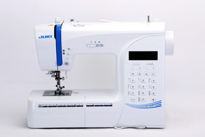 65882: Juki HZL-80HP-A 197 Stitch Computer Sewing Machine, Buttonhole, Font, Case