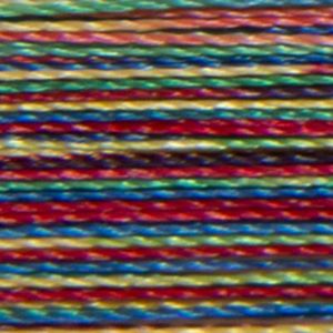 Isacord Variegated Multicolor Embroidery Thread 9937 Carnival  2579-9937 Polyester 1000m Spool