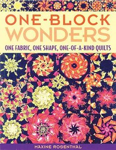 C&T Publishing 5623A, One-Block Wonders Quilting Designs Book by Maxine Rosenthal
