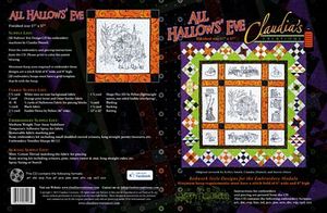 Claudia's Creations AH60997 All Hallows Eve Halloween Embroidery Designs Pack on CD