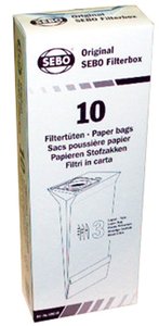 Sebo 5093AM Filter Bags Box for X, C, G, 370 Series (1 pc.)