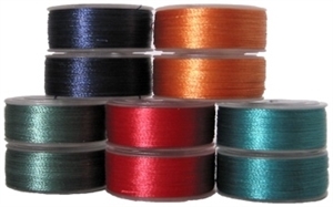 Singer EU-1, 25 Colors of Filled Large Upper Thread J001P for Aisin Toyota POEM, Husqvarna Viking Huskygram, Passap POEM