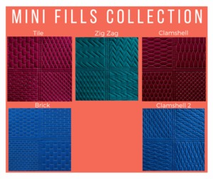Sew Steady Westalee WT-MF Mini Fills Choose From 5 Designs