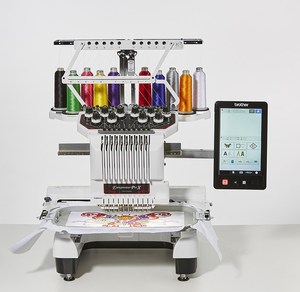 79623: Brother Entrepreneur ProX PR1050X 10 Needle 8x14 Embroidery Machine