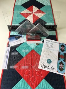 Sew, Steady, WD-DUR-Set, Westalee, Down, Under, Table, Runner, Patch, work, Quilting, Kit