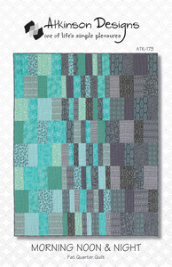 Atkinson Designs ATK173 Morning, Noon, Night Sunrise Quilt Sewing Pattern