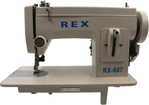 Rex, RXE607, All Metal, Portable, Walking Foot, Straight Stitch, and Reverse, Upholstery, Sewing Machine, - FREE 100, Organ 135x17, Needles