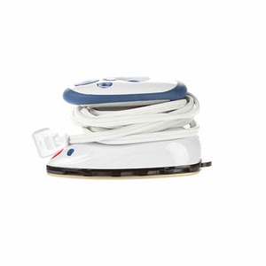 Dritz D653380A , Mighty Steam and Travel Iron, Non Stick Sole Plate, Includes storage bag, measuring cup and instructions
