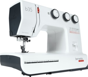 82145: Bernette B35, 23-Stitch Mechanical Sewing Machine, Buttonhole, Needle Threader