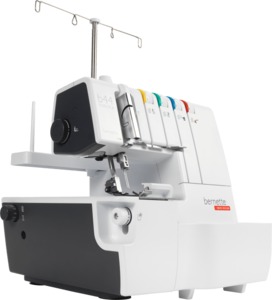 Bernette, b44, Funlock, Overlocker, simple, beginner, starter, Bernina Bernette B44 2-3-4 Thread Funlock Overlocker Serger Machine, Built In Rolled Hem, Differential Feed, up to 7mm Wide Stitch Width, Made Taiwan