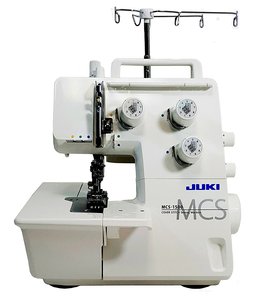 82255: Juki MCS-1500 2-3 Needle 5mm Cover Stitch +1 Needle Chain Stitch Machine
