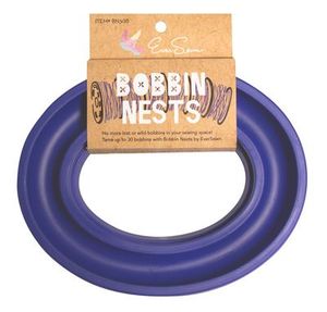 82257: Eversewn BN30B Bobbin Nest Bobbin Saver Blue for up to 20 Metal or Plastic Bobbins