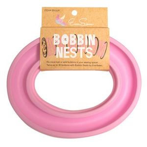 Eversewn BN30P Bobbin Nest Pink, Holder Ring Storage for up to 20 Metal or Plastic Bobbins