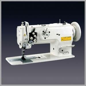 82766: Yamata FY1560 1/4" Double Needles Walking Foot Industrial Sewing Machine/Stand