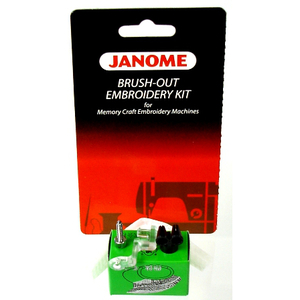 Janome, 200383006, Brush-Out, Embroidery Kit, for MC Embroidery Machines