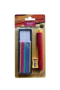 BOHIN 91493, Chalk Pencil & Refills - White & Colors, 5/box or Box of 5