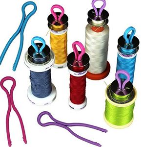 098612208976, 4895126724161, Bobbin Buddies, pack of 3, DJ137A, Hold Bobbins, to Match Color, of Thread Spool