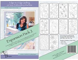 Amelie Scott Designs, ASD208, Edge to Edge, Expansion, CD Pack of 2