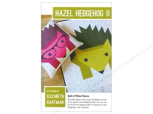 Elizabeth Hartman, EH018, Hazel Hedgehog II, Quilting Pattern