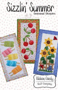 Ribbon Candy Quilt Company RCQC554 Sizzlin' Summer Sewing Quilt Pattern