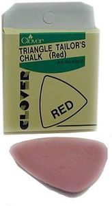 Clover CL432RA Triangle Chalk Red