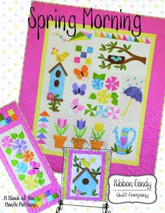 Ribbon Candy Quilt Company ,RCQC547 ,Spring Morning, Pattern