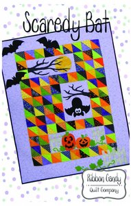 Ribbon Candy Quilt Company, RCQC573, Scaredy Bat, Pattern