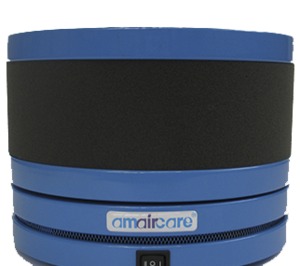 Amaircare, 02-A-3KBL-00, Roomaid, Mini Blue, Air Purifier, Activated, carbon filtration, with VOC Cartridge, HEPA Filter