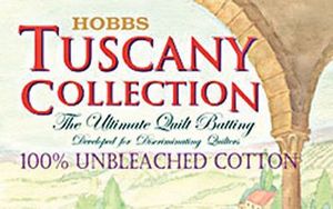 Hobbs 1955A Tuscany Collection 100% Natural Unbleached Cotton Batting 45"x60" Crib Size