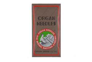 Organ HAx130SPI, Box of 100, Chrome Plated, Microtex, Sewing Machine Needles