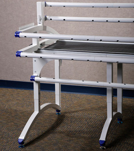Juki 2' Foot Table Extension Rails Assembly, Makes a 12' Full King Size Frame from the Juki TL2200QVP 10' Quilting Frame Included with  the Machine