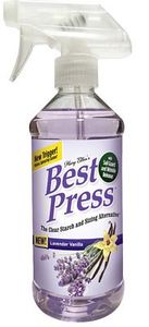Mary Ellen 60074, 16oz Best Press Spray Starch Lavender Vanilla Scent