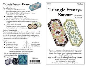Artistically Engineered Designs AED162 Triangle Frenzy Runner