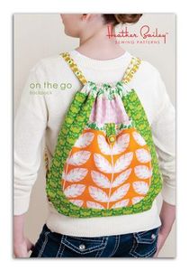 Heather Bailey HBEP010GO On the Go Backpack Sewing Pattern