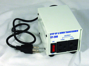 4823: ST200 Step Up, Step Down Voltage Converter Transformer ST-200 Watts