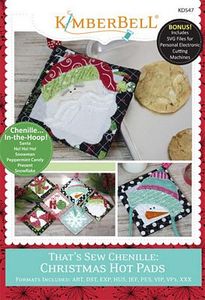87512: KimberBell KD547 That's Sew Chenille: Christmas Hot Pads