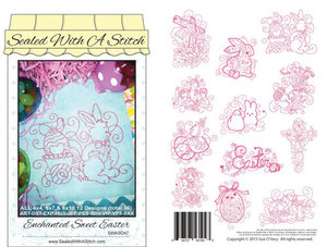 87689: Sue O'Very Designs SWAS47 Enchanted Sweet Easter