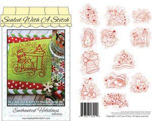 87697: Sue O'Very Designs SWASD45 Enchanted Holiday