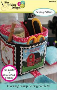 Sue O'Very Designs Charming Stamp Sewing Catch-All Pattern