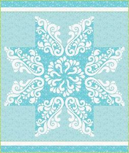88261: Cherry Blossoms Quilting Studio CB132 Snow Crystal