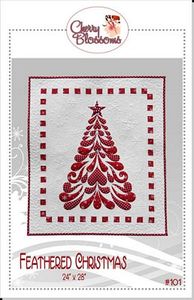 Cherry Blossoms Quilting Studio CBQS101 Feathered Christmas Sewing Pattern