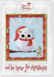 Cherry Blossoms Quilting Studio CBQS110, Owl Be Home for Christmas Sewing Pattern