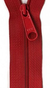 Patterns by Annie ZIP24-265 Hot Red Zipper