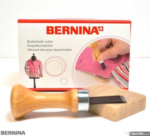 Bernina 032580.70/71 ButtonHole Wood Block & Cutter Kit Set