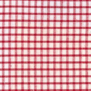 Fabric Finders 15 Yard Bolt at $13.33/Yd, WS 26 – Windowpane Check Fabric – Seersucker – Red, 100% Cotton Fabric, 60" Wide