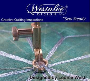 Westalee WF-DTRF-, Decorative Thread Ruler Foot with Cutout for Couching Designs, Specify Shank LS MS HS