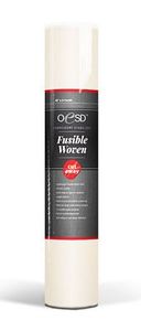 OESD HBFW-20 Fusible Woven Embroidery Lining 20in x5yds Stabilizer Backing, Use in combination with tear away or cut away stabilizer